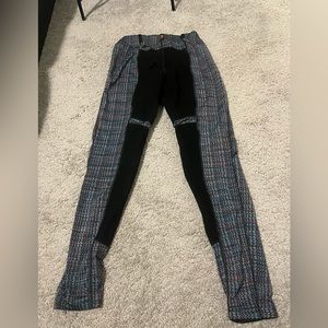 Kerrits size L. Full seat multi color leggings